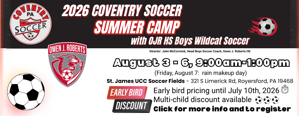 2026 Coventry Summer Camp with OJR