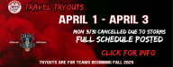 25-26 Travel Tryout Registration is OPEN